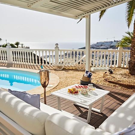 Stunning Villa With Breathtaking Ocean View Mogán Eksteriør bilde