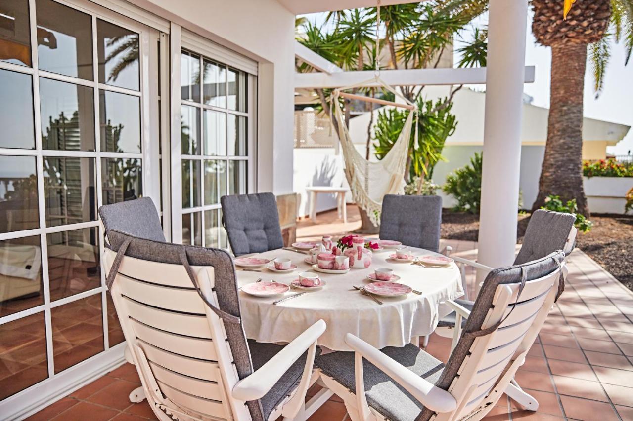 Stunning Villa With Breathtaking Ocean View Mogán Eksteriør bilde