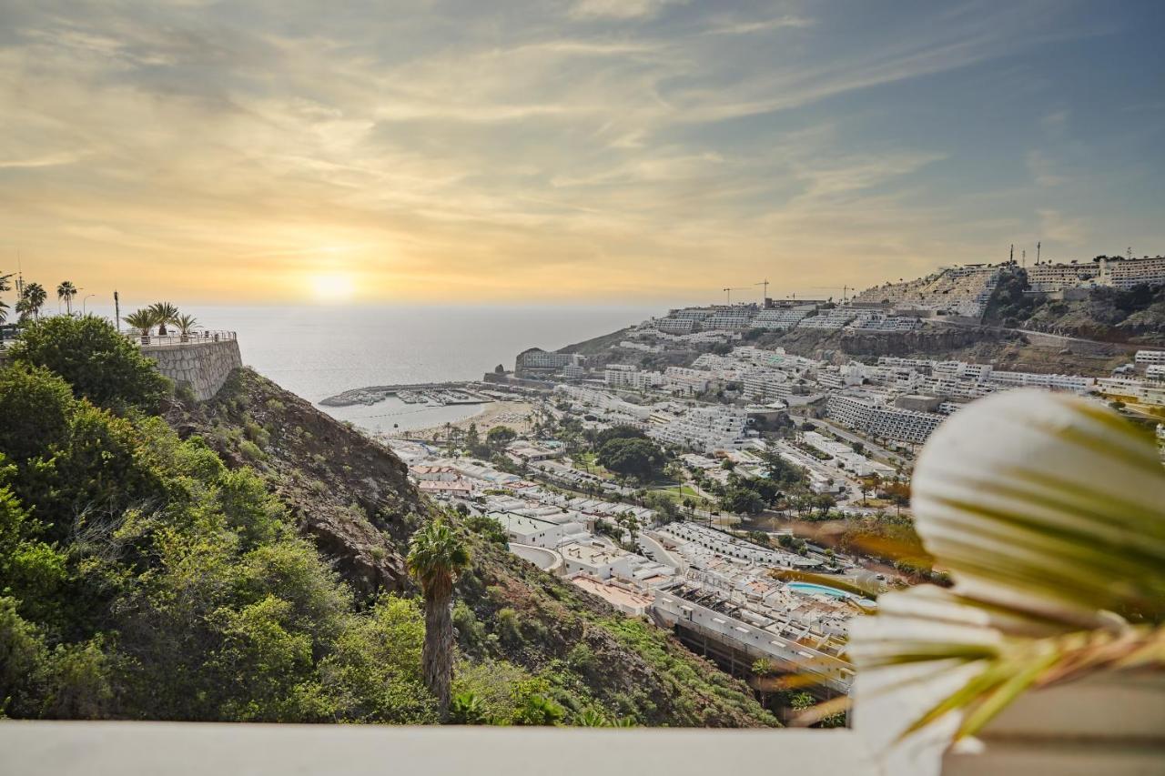Stunning Villa With Breathtaking Ocean View Mogán Eksteriør bilde