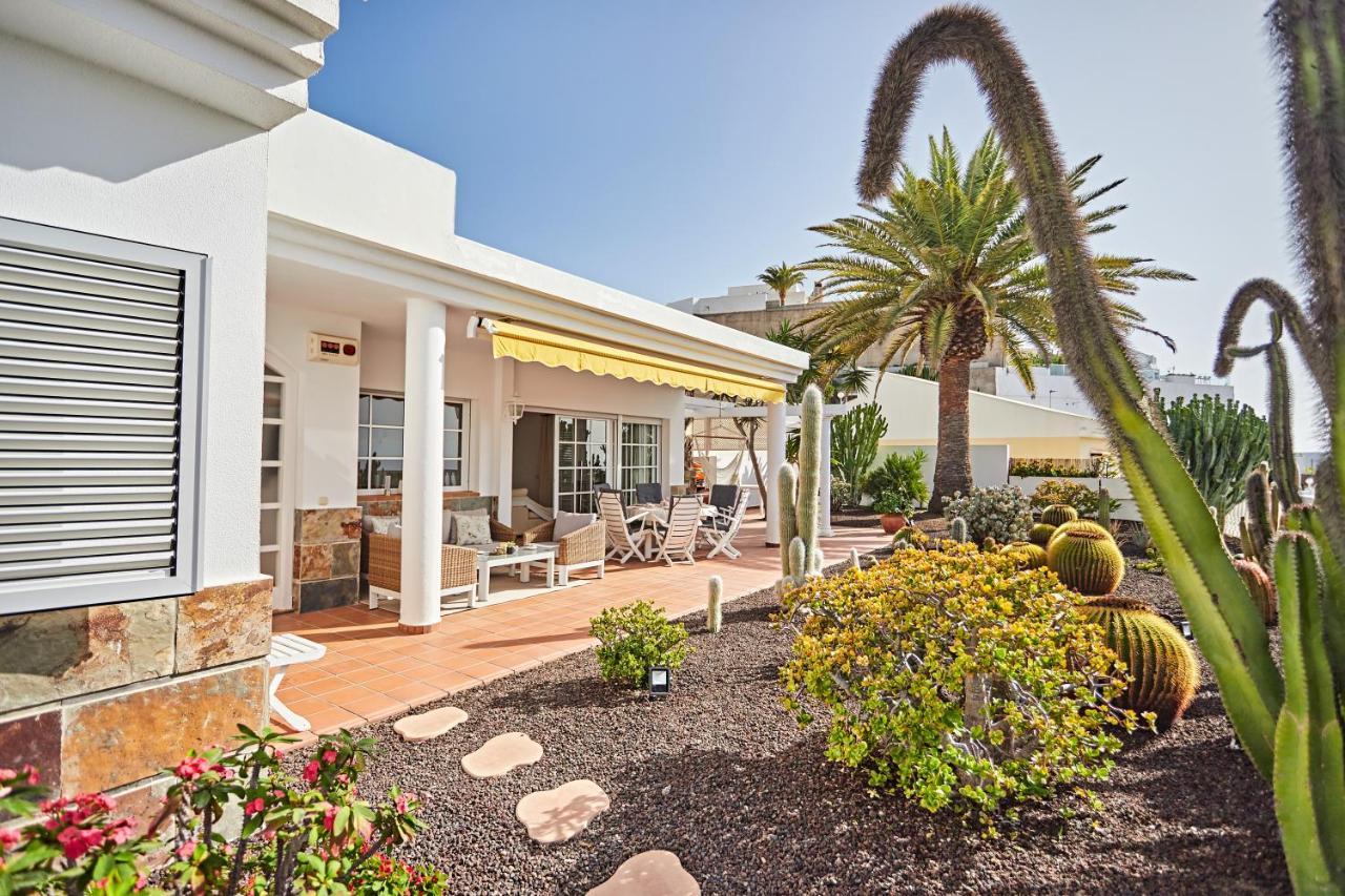 Stunning Villa With Breathtaking Ocean View Mogán Eksteriør bilde